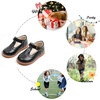 image:imageFelix amp Flora Toddler Little Girl Mary Jane Dress Shoes  Ballet Flats for Girl Party School ShoesB409black