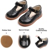 image:imageFelix amp Flora Toddler Little Girl Mary Jane Dress Shoes  Ballet Flats for Girl Party School ShoesB409black