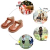 image:imageFelix amp Flora Toddler Little Girl Mary Jane Dress Shoes  Ballet Flats for Girl Party School ShoesB409brown