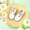 image:imageFelix amp Flora Toddler Little Girl Mary Jane Dress Shoes  Ballet Flats for Girl Party School ShoesB409white