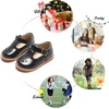 image:imageFelix amp Flora Toddler Little Girl Princess Dress ShoesMary Jane Flats for Girl Party School ShoesB386black