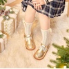 image:imageFelix amp Flora Toddler Little Girl Princess Dress ShoesMary Jane Flats for Girl Party School ShoesB386gold