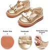 image:imageFelix amp Flora Toddler Little Girl Princess Dress ShoesMary Jane Flats for Girl Party School ShoesB413gold