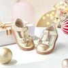 image:imageFelix amp Flora Toddler Little Girl Princess Dress ShoesMary Jane Flats for Girl Party School ShoesB413gold