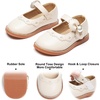 image:imageFelix amp Flora Toddler Little Girl Princess Dress ShoesMary Jane Flats for Girl Party School ShoesB417beige