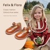 image:imageFelix amp Flora Toddler Little Girl Princess Dress ShoesMary Jane Flats for Girl Party School ShoesB417brown