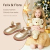 image:imageFelix amp Flora Toddler Little Girl Princess Dress ShoesMary Jane Flats for Girl Party School ShoesB417gold