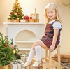 image:imageFelix amp Flora Toddler Little Girl Princess Dress ShoesMary Jane Flats for Girl Party School ShoesB417gold
