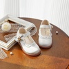 image:imageFelix amp Flora Toddler Little Girl Princess Dress ShoesMary Jane Flats for Girl Party School ShoesB417pl White