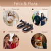 image:imageFelix amp Flora Toddler Little Girl Princess Dress ShoesMary Jane Flats for Girl Party School ShoesB418black