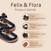 image:imageFelix amp Flora Toddler Little Girl Princess Dress ShoesMary Jane Flats for Girl Party School ShoesB418black