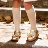 image:imageFelix amp Flora Toddler Little Girl Princess Dress ShoesMary Jane Flats for Girl Party School ShoesB420gold