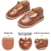 image:imageFelix amp Flora Toddler Little Girl Princess Dress ShoesMary Jane Flats for Girl Party School ShoesB421brown