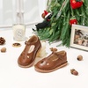 image:imageFelix amp Flora Toddler Little Girl Princess Dress ShoesMary Jane Flats for Girl Party School ShoesB421brown