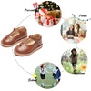 image:imageFelix amp Flora Toddler Little Girl Princess Dress ShoesMary Jane Flats for Girl Party School ShoesB421brown