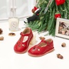 image:imageFelix amp Flora Toddler Little Girl Princess Dress ShoesMary Jane Flats for Girl Party School ShoesB421red