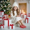 image:imageFelix amp Flora Toddler Little Girl Princess Dress ShoesMary Jane Flats for Girl Party School ShoesB421red