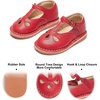 image:imageFelix amp Flora Toddler Little Girl Princess Dress ShoesMary Jane Flats for Girl Party School ShoesB421red