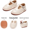 image:imageFelix amp Flora Toddler Little Girl Princess Dress ShoesMary Jane Flats for Girl Party School ShoesB422beige