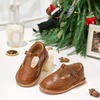 image:imageFelix amp Flora Toddler Little Girl Princess Dress ShoesMary Jane Flats for Girl Party School ShoesB422brown