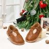 image:imageFelix amp Flora Toddler Little Girl Princess Dress ShoesMary Jane Flats for Girl Party School ShoesB422brown