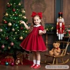 image:imageFelix amp Flora Toddler Little Girl Princess Dress ShoesMary Jane Flats for Girl Party School ShoesB422red