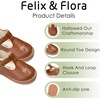 image:imageFelix amp Flora Toddler Little Girl Princess Dress ShoesMary Jane Flats for Girl Party School ShoesB434brown