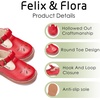 image:imageFelix amp Flora Toddler Little Girl Princess Dress ShoesMary Jane Flats for Girl Party School ShoesB434red