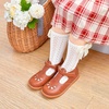 image:imageFelix amp Flora Toddler Little Girl Princess Dress ShoesMary Jane Flats for Girl Party School ShoesB831brown