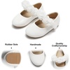 image:imageFelix amp Flora Toddler Little Girls Dress Shoes  Flower Girls Mary Jane Flats Ballet Shoes Party Wedding819white