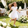 image:imageFelix amp Flora Toddler Little Girls Dress Shoes  Flower Girls Mary Jane Flats Ballet Shoes Party Wedding819white