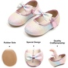 image:imageFelix amp Flora Toddler Little Girls Dress Shoes  Flower Girls Mary Jane Flats Ballet Shoes Party WeddingB810gl Rainbow