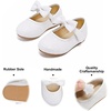 image:imageFelix amp Flora Toddler Little Girls Dress Shoes  Flower Girls Mary Jane Flats Ballet Shoes Party WeddingB810glitter White