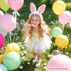 image:imageFelix amp Flora Toddler Little Girls Dress Shoes  Flower Girls Mary Jane Flats Ballet Shoes Party WeddingB810glitter White