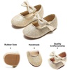 image:imageFelix amp Flora Toddler Little Girls Dress Shoes  Flower Girls Mary Jane Flats Ballet Shoes Party WeddingB810gold