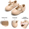 image:imageFelix amp Flora Toddler Little Girls Dress Shoes  Flower Girls Mary Jane Flats Ballet Shoes Party WeddingB810nude
