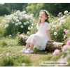 image:imageFelix amp Flora Toddler Little Girls Dress Shoes  Flower Girls Mary Jane Flats Ballet Shoes Party WeddingB810white