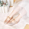 image:imageFelix amp Flora Toddler Little Girls Dress Shoes  Flower Girls Mary Jane Flats Ballet Shoes Party WeddingB814glitter Pink