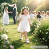 image:imageFelix amp Flora Toddler Little Girls Dress Shoes  Flower Girls Mary Jane Flats Ballet Shoes Party WeddingB814white