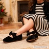 image:imageFelix amp Flora Toddler Little Girls Dress Shoes  Flower Girls Mary Jane Flats Ballet Shoes Party WeddingB822black