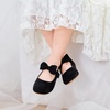 image:imageFelix amp Flora Toddler Little Girls Dress Shoes  Flower Girls Mary Jane Flats Ballet Shoes Party WeddingB822black