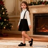 image:imageFelix amp Flora Toddler Little Girls Dress Shoes  Flower Girls Mary Jane Flats Ballet Shoes Party WeddingB822black