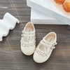 image:imageFelix amp Flora Toddler Little Girls Dress Shoes  Flower Girls Mary Jane Flats Ballet Shoes Party WeddingB893beige