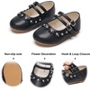 image:imageFelix amp Flora Toddler Little Girls Dress Shoes  Flower Girls Mary Jane Flats Ballet Shoes Party WeddingB893black