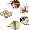 image:imageFelix amp Flora Toddler Little Girls Dress Shoes  Flower Girls Mary Jane Flats Ballet Shoes Party WeddingB893gold