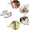 image:imageFelix amp Flora Toddler Little Girls Dress Shoes  Flower Girls Mary Jane Flats Ballet Shoes Party WeddingB893white