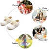 image:imageFelix amp Flora Toddler Little Girls Dress Shoes  Flower Girls Mary Jane Flats Ballet Shoes Party WeddingB894ivory White
