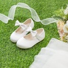 image:imageFelix amp Flora Toddler Little Girls Dress Shoes  Flower Girls Mary Jane Flats Ballet Shoes Party WeddingB900white