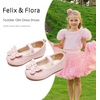 image:imageFelix amp Flora Toddler Little Girls Dress Shoes  Flower Girls Mary Jane Flats Ballet Shoes Party WeddingBf01pink