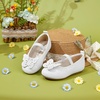 image:imageFelix amp Flora Toddler Little Girls Dress Shoes  Flower Girls Mary Jane Flats Ballet Shoes Party WeddingBf01white